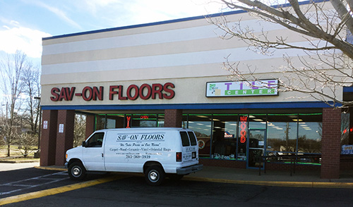 Sav on floors exterior